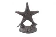 Set of 2 - Cast Iron Starfish Book Ends 11