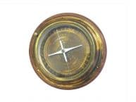 Rustic Brass Directional Desktop Compass 6