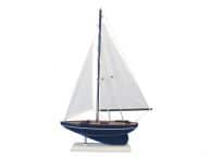 Wooden Gone Sailing Model Sailboat 17