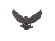 Cast Iron Flying Eagle Decorative Metal Talons Wall Hooks 6