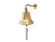 Brass Plated Hanging Ships Bell 15
