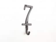 Cast Iron Number 7 Wall Hook 6