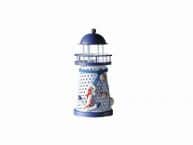 LED Lighted Decorative Metal Lighthouse with Anchor 6