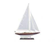 Wooden William Fife Model Sailboat Decoration 35
