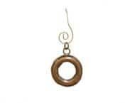 Antique Copper Life Ring Christmas Ornament 4