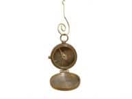 Antique Brass Magellan Compass Christmas Ornament 4