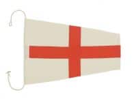 Number 8 - Nautical Cloth Signal Pennant Decoration 20