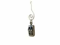 Chrome Pulley Christmas Ornament 4