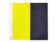 Authentic Letter K Nautical Alphabet Navy Code Signal Flag 24 - Outdoor Use