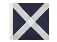 Authentic Letter M Nautical Alphabet Navy Code Signal Flag 24 - Outdoor Use