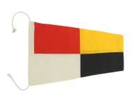 Number 9 - Nautical Cloth Signal Pennant Decoration 20