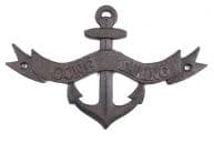 Cast Iron Gone Sailing Anchor Sign 8