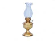 Solid Brass Table Oil Lamp 10