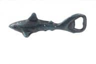 Seaworn Blue Cast Iron Shark Bottle Opener 6