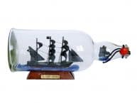 Blackbeards Queen Annes Revenge Model Ship in a Glass Bottle 11