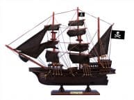 Wooden Captain Kidds Black Falcon Black Sails Pirate Ship Model 15