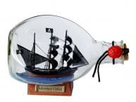 Captain Kidds Adventure Galley Pirate Ship in a Bottle 7