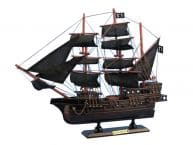 Wooden Black Barts Royal Fortune Model Pirate Ship 15