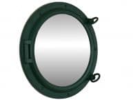 Seaworn Green Decorative Ship Porthole Mirror 15