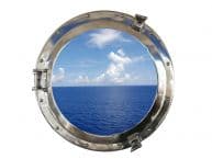 Chrome Decorative Ship Porthole Window 24