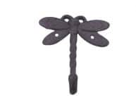 Cast Iron Dragonfly Decorative Metal Wall Hook 5