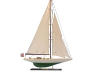 Wooden Shamrock Limited Model Sailboat 27