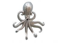 Chrome Wall Mounted Octopus Hooks 7