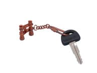 Antique Copper Binocular Key Chain 5