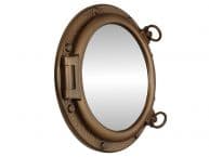 Bronzed Porthole Mirror 20