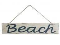 Wooden Rustic Beach Sign 14