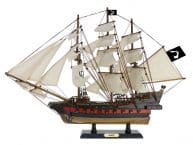 Wooden Thomas Tews Amity White Sails Limited Model Pirate Ship 26