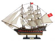 Wooden Henry Averys Fancy White Sails Limited Model Pirate Ship 26