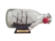 Mayflower Model Ship in a Glass Bottle 5