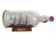 Master And Commander HMS Surprise Model Ship in a Glass Bottle 11