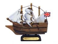 Wooden Mayflower Tall Model Ship 4